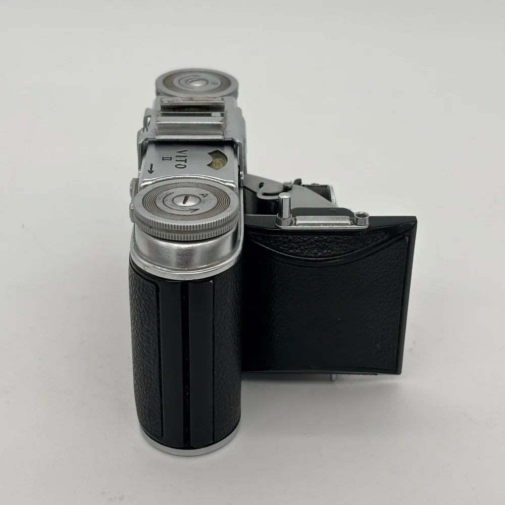 Voigtlander Vito II Folding 35mm Film Camera Color-Skopar 50mm f/3.5 Prontor-SV